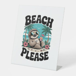 Signe De Table Roatan Honduras Sloth Summer