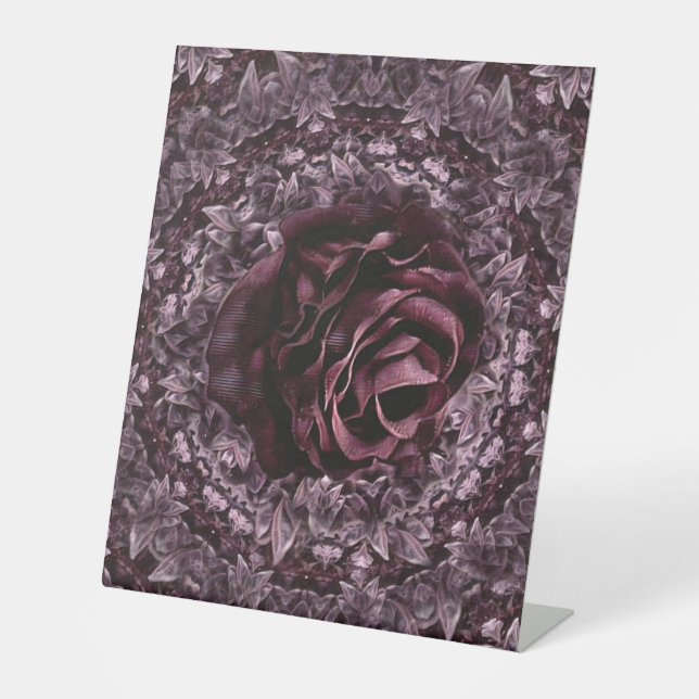 Signe De Table Rosace Mandala  (Recto)