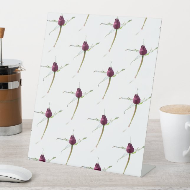 Signe De Table Rose Buds,  (In SItu)