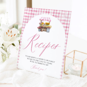 Signe De Table Rose En vichy Frais Du Marché Recettes Douche