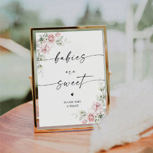 Signe De Table Roses Roses Roses Roses Roses Baby showers Bébés s