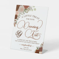 Rust Orange Roses Danser Pieds Flip Flop Mariage