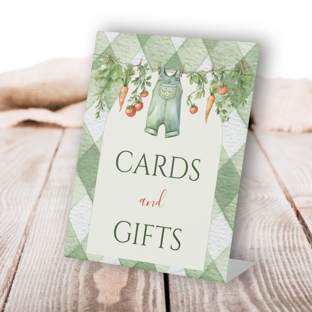 Signe De Table Rustic Gender Neutral Little Sprout Baby Shower (Créateur téléchargé)