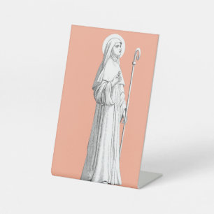 Signe De Table Sainte Catherine de Sienne Vierge