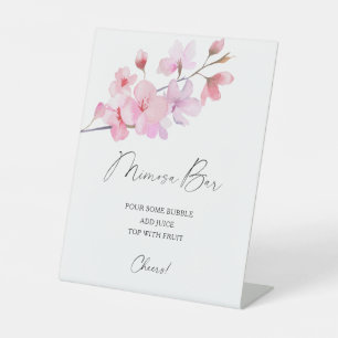 Signe De Table Sakura élégant - bar mimosa