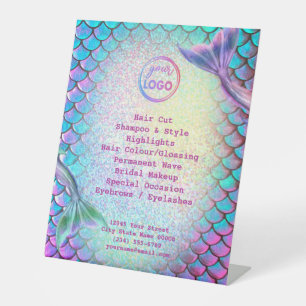 Signe De Table salon de beauté mermaid