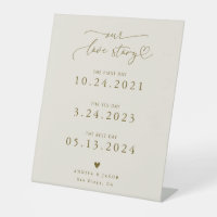 Scénario de l'histoire d'amour Cœur Beige Calendri