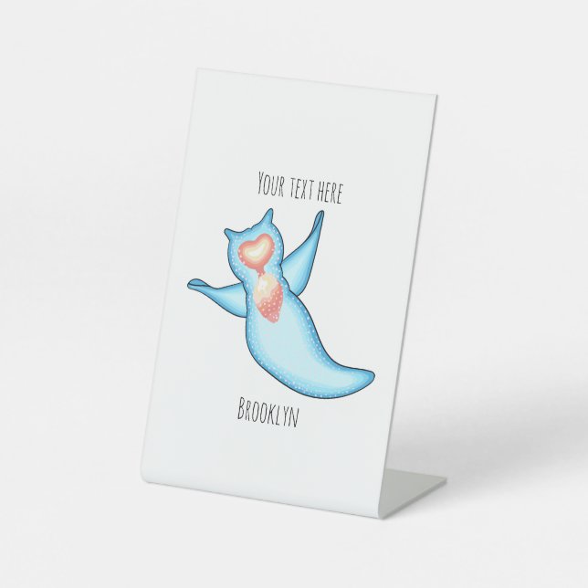 Signe De Table Sea angel cartoon (Recto)