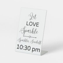 Sendoff minimaliste Sparkler