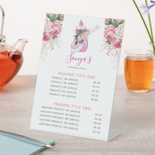 Signe De Table Service de nettoyage Savon de plat d'affaires mode