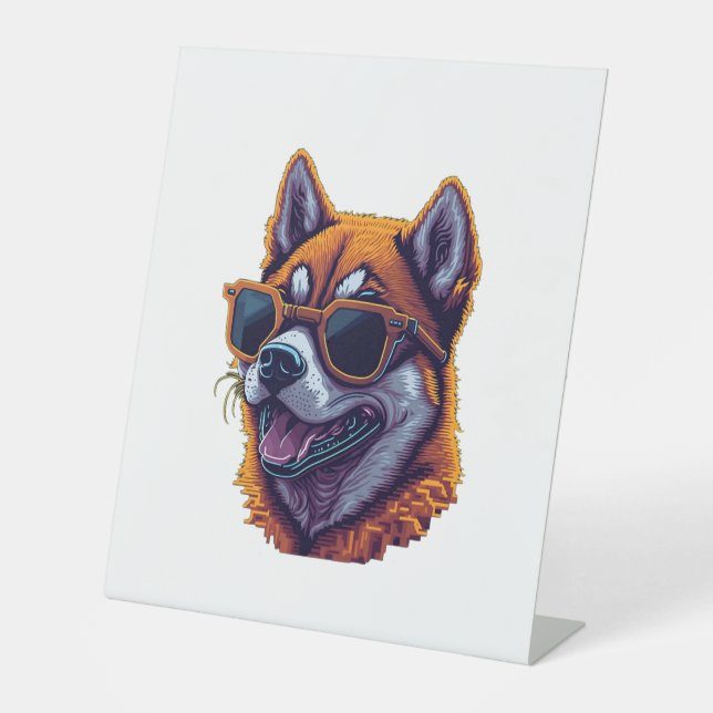 Signe De Table Shiba Inu 1 (Recto)