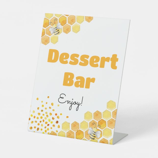 Signe De Table Si doux pour les enfants bar à dessert d'anniversa (Recto)