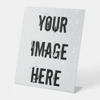 Signe De Table Signal Pedestal entièrement personnalisable