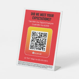 Signe De Table Signal Pedestal Genius du produit