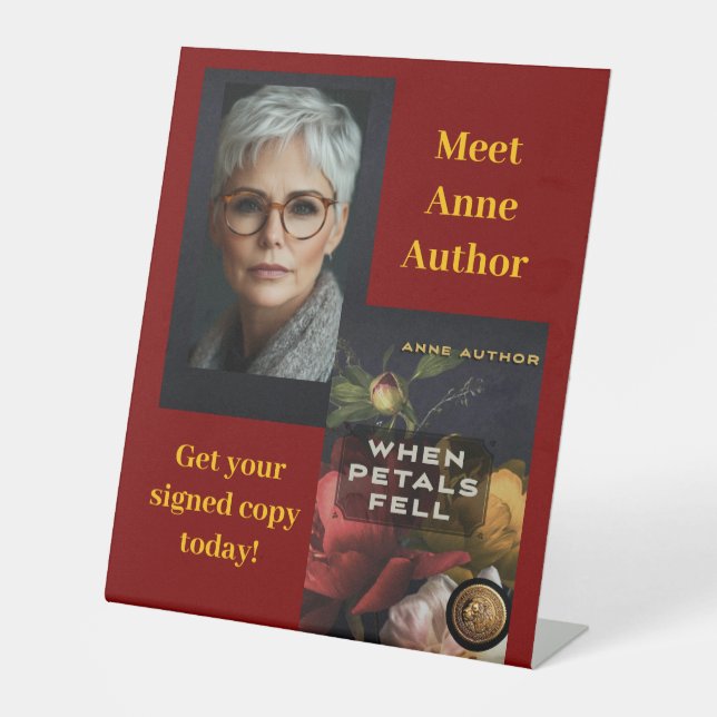 Signe De Table Signalisation et photos de la table d'événements d (Recto)