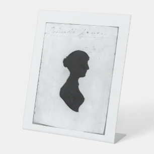 Signe De Table Silhouette de Jane Austen