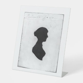 Signe De Table Silhouette de Jane Austen