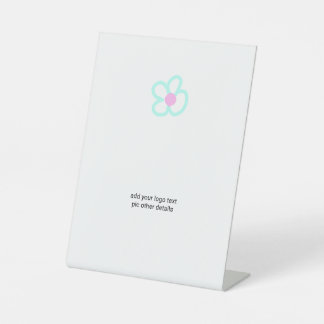 Signe De Table Simple elegant custom logo here company