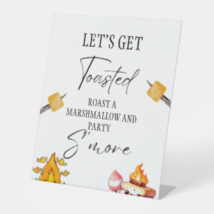 Signe De Table S'more Bar Menu Smore Bar S'mores Station Out