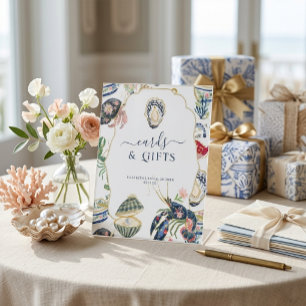 Signe De Table Soirée au bord de mer Cartes et Cadeaux pour Enter