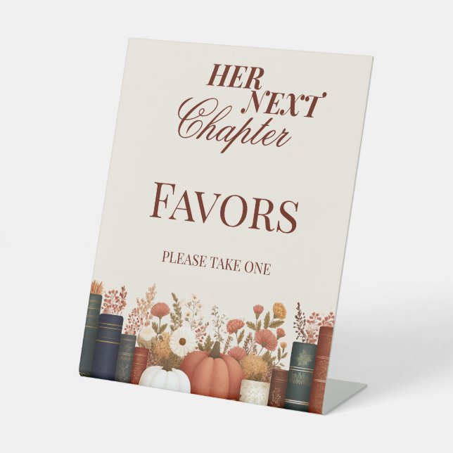 Signe De Table Son Prochain Chapitre Thème de fête prénuptiale po (Recto)