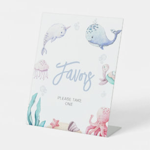 Signe De Table Sous la mer, la douche nautique favorise