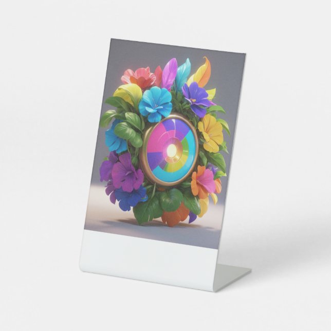 Signe De Table "Spectre de la diversité" (Recto)