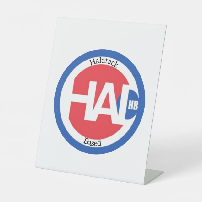 Signe De Table Stand Halatack (Recto)