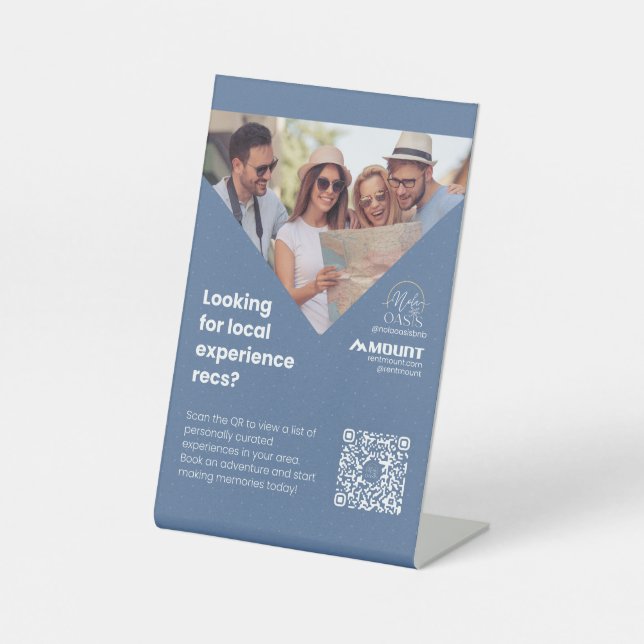 Signe De Table stand Nola Bruce (Recto)