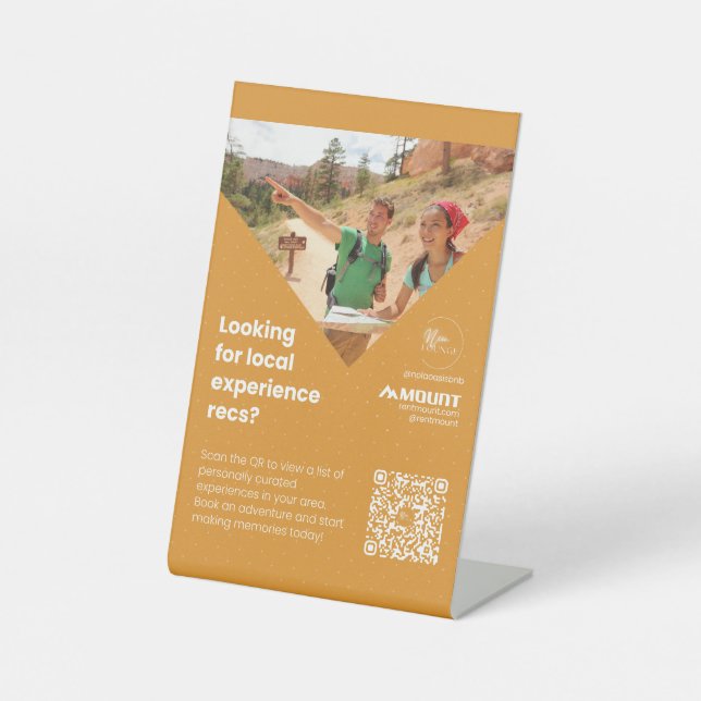 Signe De Table Stand salon Neon (Recto)