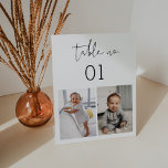Signe De Table STELLA Photos d'Enfance Numéro de tableau Carte 5x<br><div class="desc">Découvrez le charme captivant de notre collection Stella, méticuleusement conçue pour insuffler à votre baby shower un air de minimalisme moderne et une touche de sophistication pointue. Conçue pour mêler harmonieusement charme bohème et élégance intemporelle, cette collection polyvalente garantit l'élévation de l'esthétique de tout baby shower de style, transformant votre...</div>