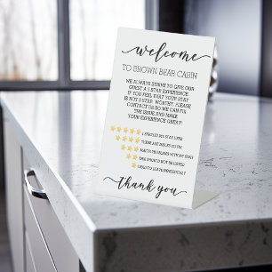 Signe De Table STR Système de cotation des locations de courte du