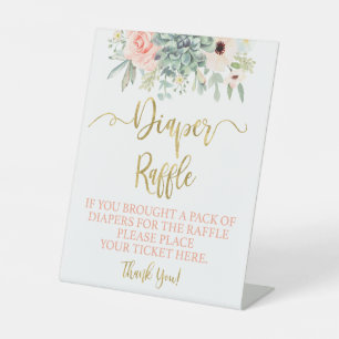 Signe De Table Succulent de Raffle