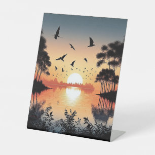 Signe De Table Sunset Serenity