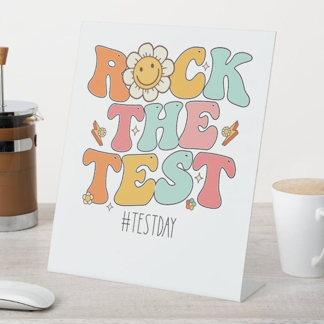 Signe De Table Super Rock Le Test Motivation Test Day (In SItu)