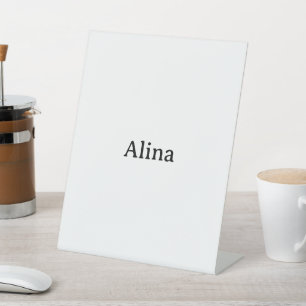 Signe De Table supprimer le texte ajouter son propre design 8" x