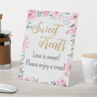 Signe De Table Sweet Traitements L'amour est en Fleur