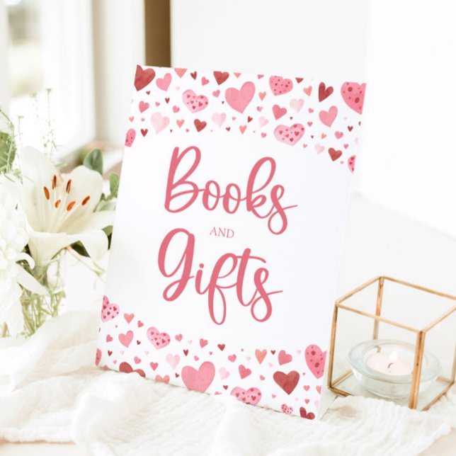 Signe De Table Sweetheart Valentine Livres et Baby showers cadeau (Créateur téléchargé)