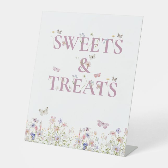 Signe De Table Sweets and Traitements Favors Butterfly Floral Gar (Recto)