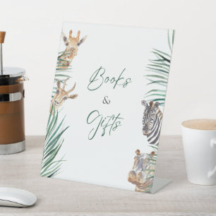 Signe De Table Symbole Boy Safari Jungle Baby shower