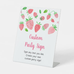 Signe De Table SYMBOLE DE Fraise Berry Sweet