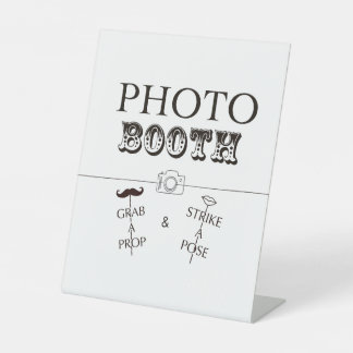 Signe De Table Symbole de la cabine photo du parti