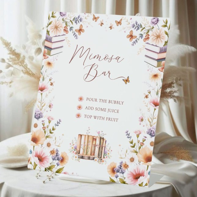 Signe De Table Symbole de la Fleur sauvage de la librairie Fête d (Créateur téléchargé)