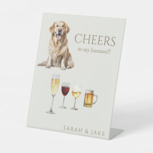 Signe De Table Symbole de mon Humans Cocktails Bar