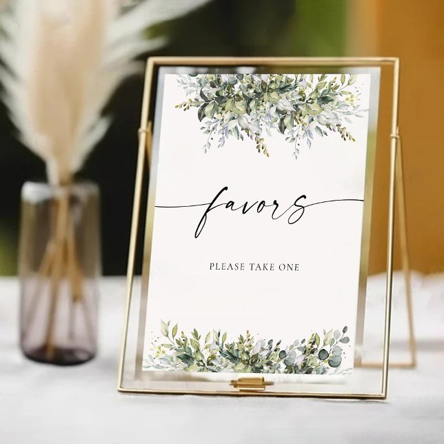 Signe De Table Symbole des Faveurs des plantes vertes (Créateur téléchargé)