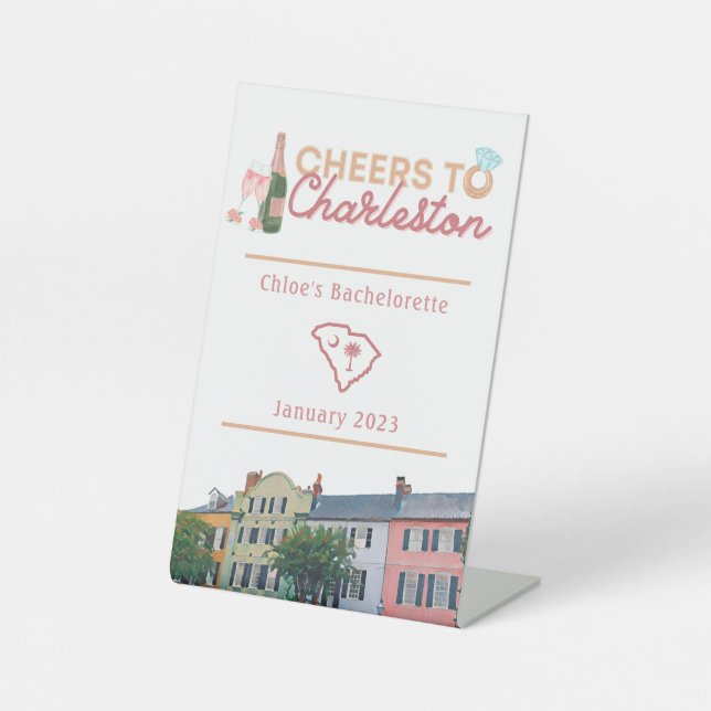 Signe De Table Symbole du parti Bach "Cheval à Charleston" (Recto)