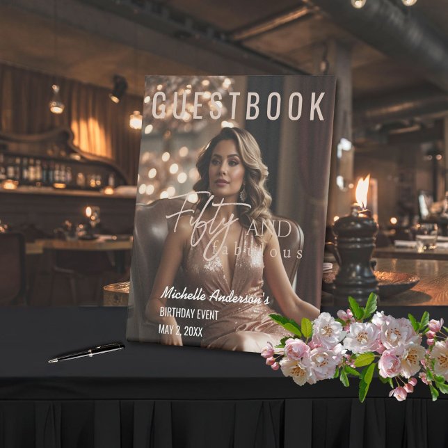 Signe De Table Symbole du Pedestal du livre d'hôtes Cinquante et  (Créateur téléchargé)