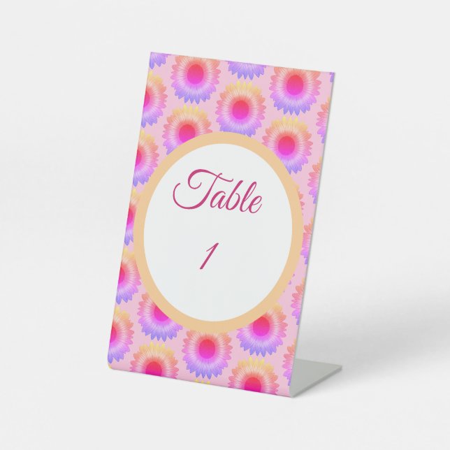 SIGNE DE TABLE SYMBOLE JOLI 16E ANNIVERSAIRE (Recto)