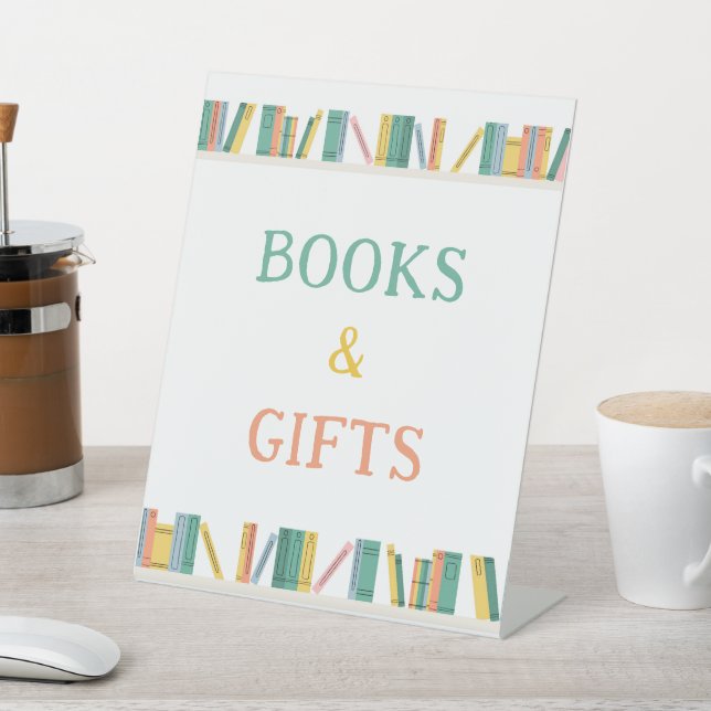 Signe De Table Symbole Livre Thème Livre Livres et Cadeaux (In SItu)