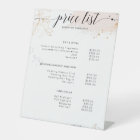 Symbole moderne, pricelist